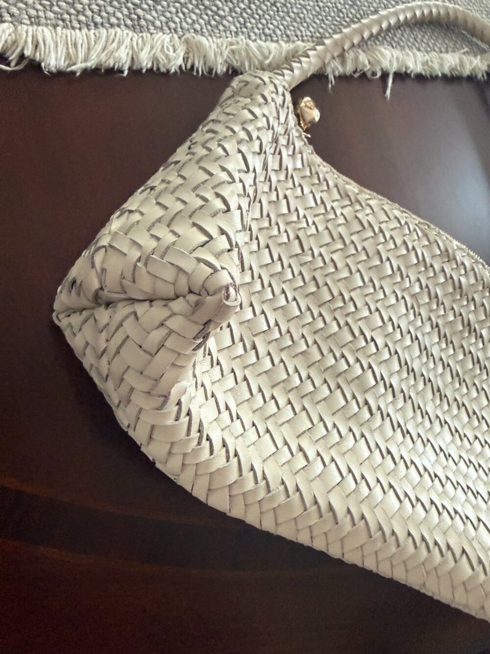 The Signature Woven Mini Zip Shoulder Bag - Picture 2 of 4